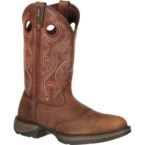 Men s Rebel By Durango Brown Saddle Western Boot Size 11.5 Target