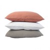 100% Cotton Matelassé Sham Set - King/Cal King - Ash | BOKSER HOME - 4 of 4