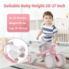 Allobebe Toddler Balance Ride-On Bike 3-Wheel 12-36 Months Adjustable Seat Quiet Wheels - 4 of 4