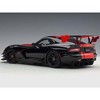 2017 Dodge Viper 1:28 Edition ACR Black with Red Stripes 1/18 Model Car by Autoart - 4 of 4
