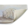 Stupell Industries Rounded Seashell on Shore Printed Plush Bathroom Floor Mat, design by JJ Design House LLC - 2 of 4
