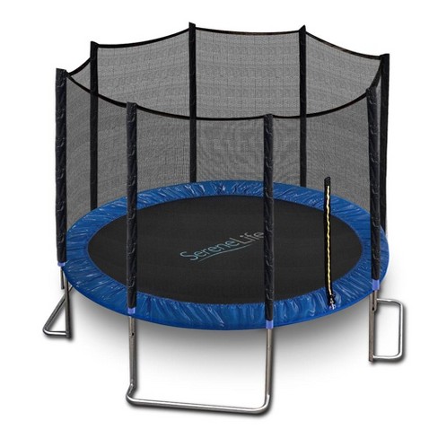 8ft trampoline with net hotsell