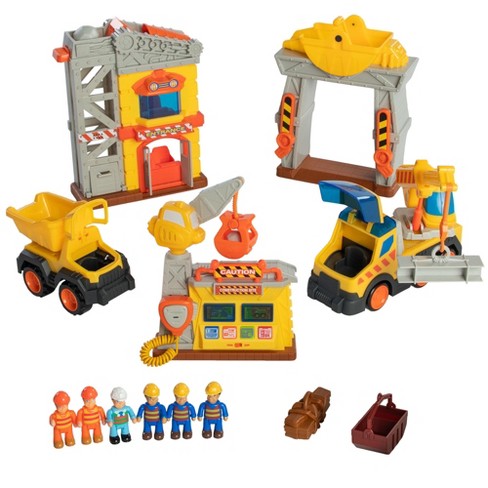 Fat Brain Toys Construction Site Playset Fb403-1 : Target