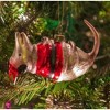 Accoutrements Santa Possum Hand-Blown Glass Holiday Ornament - 4 of 4