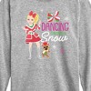 JoJo Siwa Dancing Through The Snow Long Sleeve Graphic T-Shirt - Athletic Heather - 2T - 2 of 3