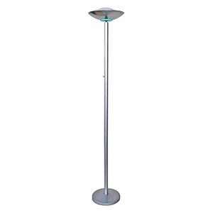 Ore International Floor Lamp - Silver