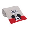 Lambs & Ivy Disney Baby Magical Mickey Mouse Baby Blanket - Gray/Red - 2 of 4