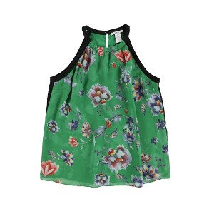 bar III Womens Marled Knit Halter Blouse Top - 1 of 2