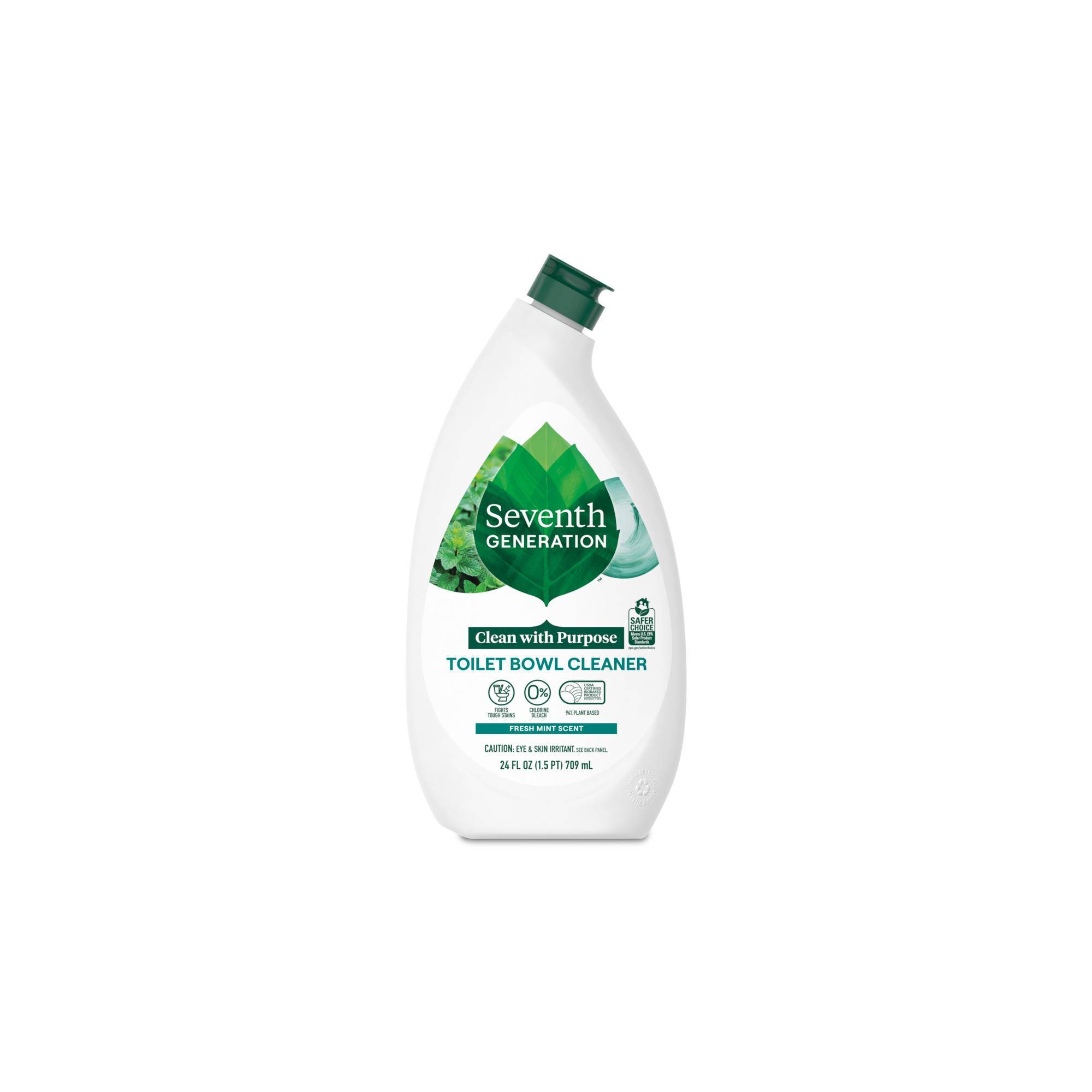 Seventh Generation Mint Toilet Bowl Cleaner - 24 fl oz