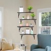 Unique Bargains Wood Wall Mounted Bathroom Bracket Shelf 16 x 11.4 x 0.7 Inch - image 4 of 4