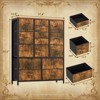 15-Drawer Dresser with Wooden Top – Steel Frame & Fabric Drawers, Space-Saving Storage for Bedroom - 2 of 4