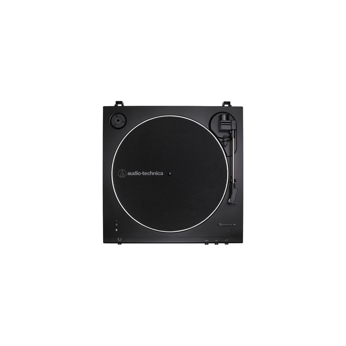 Audio-Technica Consumer AT-LP60XBT Stereo Turntable with Bluetooth (Black) w/ Microfiber Cloth - thumbnail 4