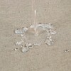 Flax Linen Like 240GSM Heavy Weight Fabric Shower Curtain for Bathroom - 3 of 4