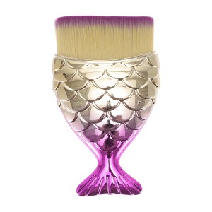 Unique Bargains Mermaids Shape Foundation Brush 1 Pc - 1 of 4