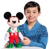 Disney Disney Holiday Mickey Feature Plush Stuffed Animal - 2 of 4