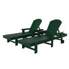 WestinTrends Malibu 2 Piece Reclining Chaise Lounge With Arms & Wheels - 4 of 4