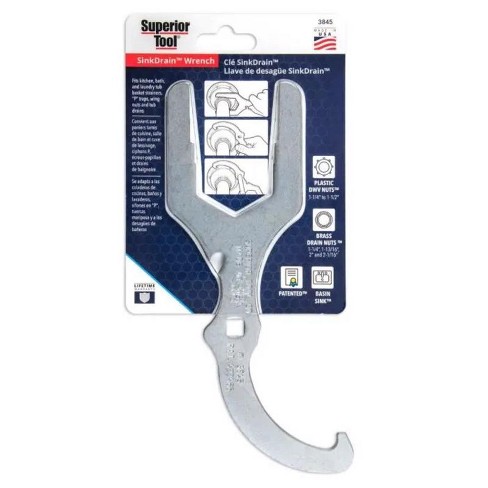 Superior Tool Drain Wrench 5-1/4 In. L : Target