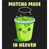 Matcha Made In Heaven Matcha Drink Adult Crew Neck Short Sleeve Tee - 2 of 2
