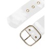 Allegra K Women's Grommet Clear Wide Waist Belts for Dresses Transparent Belts Pin Buckle 1 Pc - 2 of 4
