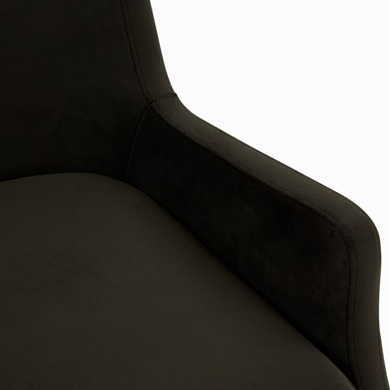 Sicily Velvet Arm Chair - Shale - Safavieh., 5 of 8