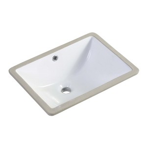 Fine Fixtures Undermount Vessel Bathroom Sink - 1 of 4