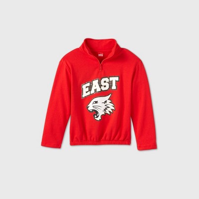 red school sweatshirt