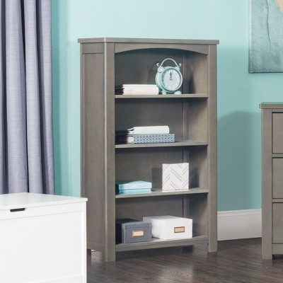 Dapper Gray Adjustable Kids' 42" Wooden Bookcase
