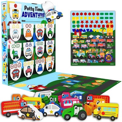 Lil Advents PottyTime Adventures Potty Training Toy - Busy Vehicles