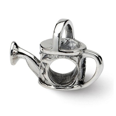 Black Bow Jewelry Sterling Silver Watering Can Bead Charm