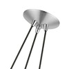 Livex Lighting Amador 3 - Light Pendant in  Brushed Aluminum - 4 of 4
