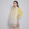 Anna-Kaci Women's Lightweight Sheer Scarf with Metallic Shimmer Hem and Soft Flowing Drape - 3 of 4