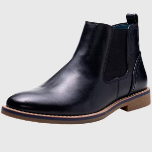 Alpine Swiss Mens Owen Chelsea Boots Pull Up Ankle Boots - 1 of 4