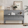 Queen Size Murphy Bed with USB Port and Removable Shelves on Each Side - 2 of 4