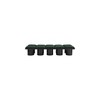 Meridian Furniture,Pavilion Boucle Fabric Bench - 2 of 4