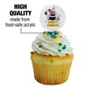 Diary of a Wimpy Kid Party Animal Cupcake Picks Toppers Decoration Set of 6 - 3 of 4