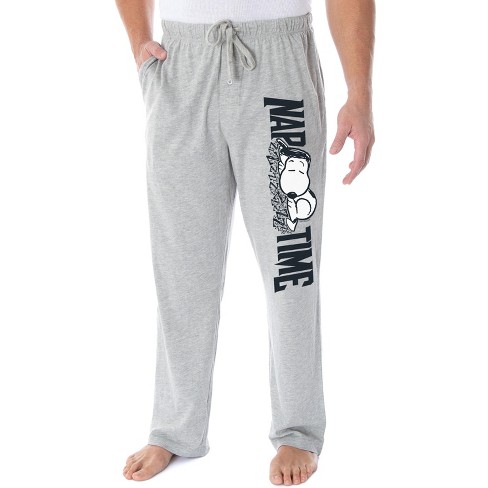 Peanuts Snoopy Men's and Big Men's Graphic Sleep Pants, Size S-2X 