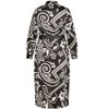 Women's Plus Size Sienna Print Dress - black | CITY CHIC - 4 of 4