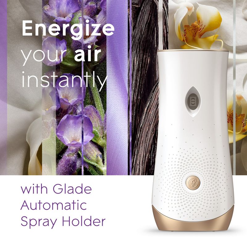 Glade Automatic Spray Air Freshener - Lavender &#38; Vanilla - 12.4oz/2pk, 6 of 20