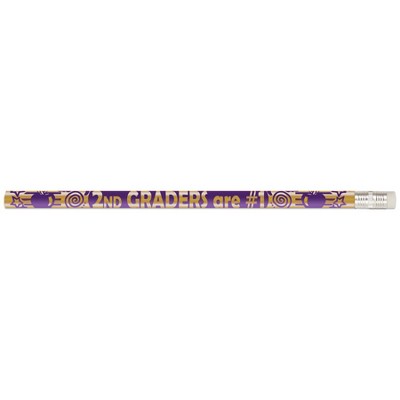 Musgrave Pencil Company 2nd Graders Are #1 Pencils, 12 Per Pack, 12 Packs