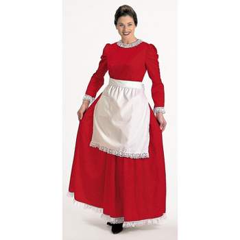 Halco Women's Mrs. Claus Christmas Charmer Dress Costume
