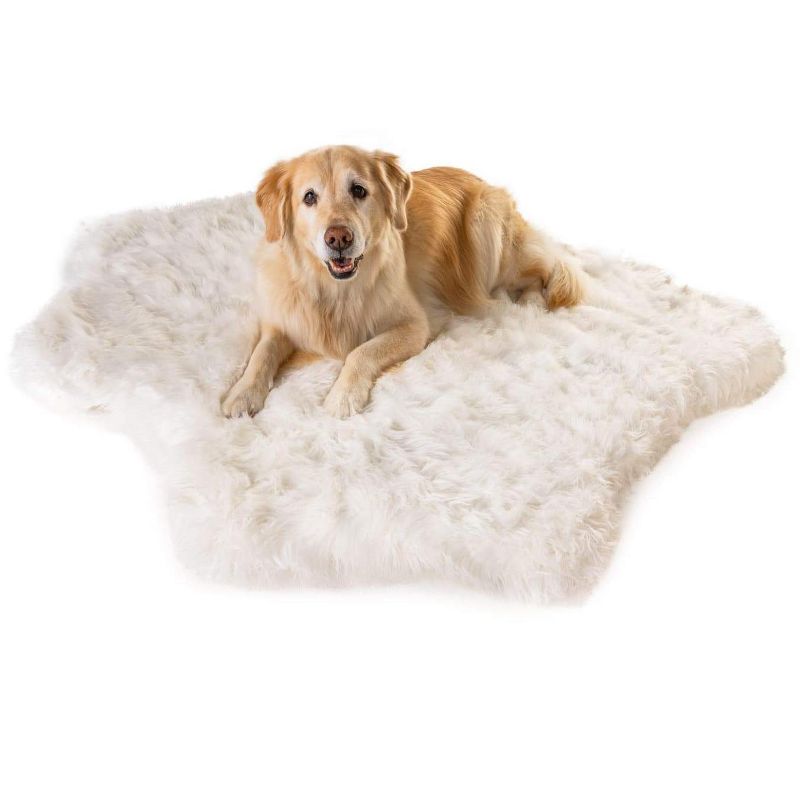 Paw Brands PupRug Animal Print Memory Foam Dog Bed, 4 of 10
