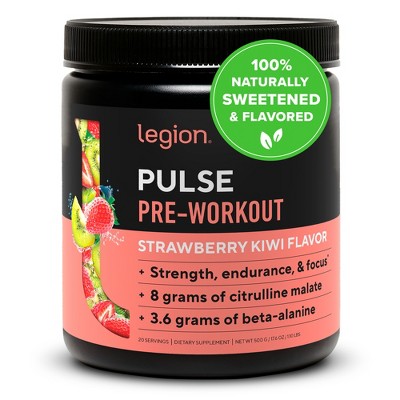 Legion Pulse Natural Pre-Workout Supplement - 20 Servings