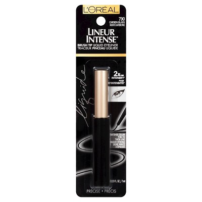 L'Oreal Paris Lineur Intense Brush Tip 790 Carbon Black .24 fl oz