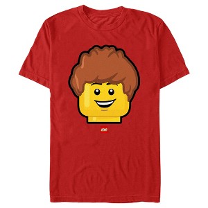 Men's LEGO® Brown-Haired Boy T-Shirt - 1 of 4