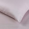 Premium Cotton 400 Thread Count Solid Pillowcase Set of 2 by Blue Nile Mills - 3 of 3