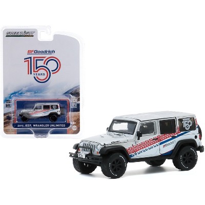 2015 Jeep Wrangler Unlimited White "BFGoodrich 150th Anniversary" "Anniversary Collection" Series 11 1/64 Diecast Model Car by Greenlight