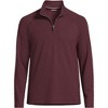 Lands' End Men's Long Sleeve Raglan Hybrid Quarter Zip - 3 of 3