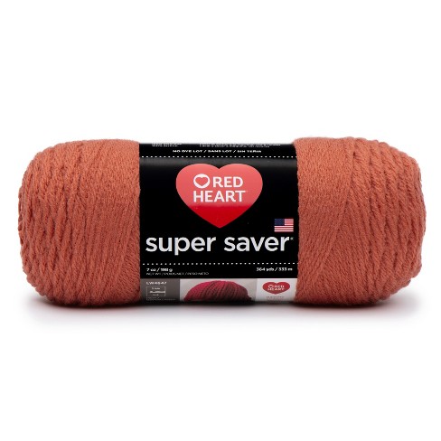 Red Heart Super Saver Yarn-coral : Target