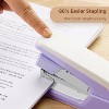 Deli Effortless Desktop Stapler, Heavy Duty Stapler, 40-50 Sheet Capacity, One Finger, includes Staples & Staple Remover - 2 of 4