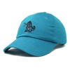 Dalix Giant Lizard Kaiju Embroidered Cotton Dad Hat Baseball Cap Adjustable Glow in the Dark Mens - 4 of 4